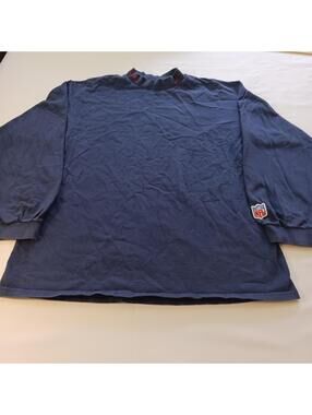 Nike Team Sport Denver Broncos NFL Men's Cotton Blue T-Shirt Size L Made In USA